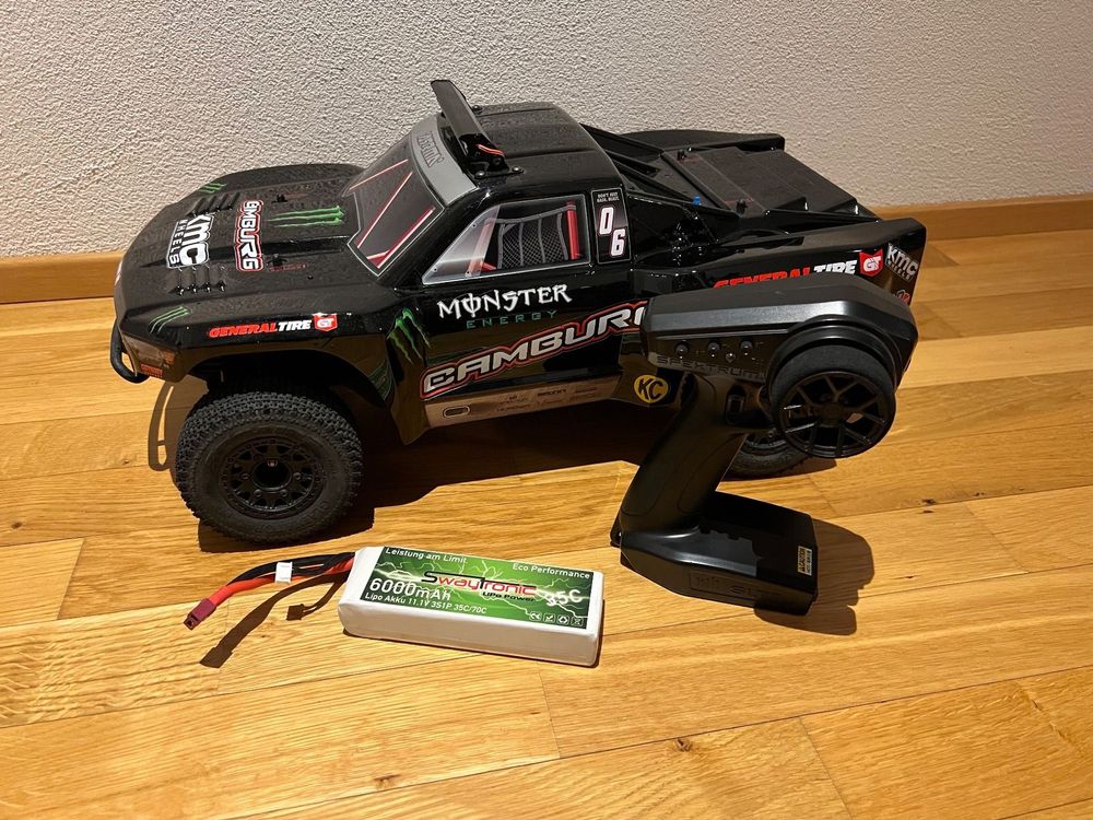 Feux Arrière Et échelle De Toit Pour RC Arrma Senton BLX/MEGA - Kit D'éclairage Blanc Et Ambre