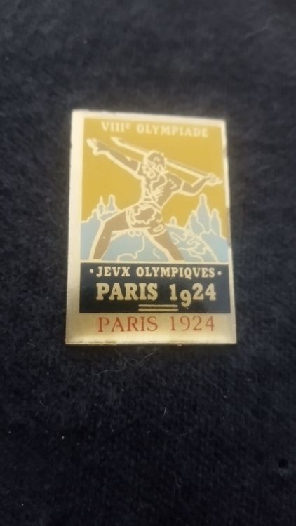 Plaketten & Abzeichen: Olympische Spiele Paris 1924 Anstecker, Rarität, Sammler – Gebraucht aus Belp von Guadalupe84 1