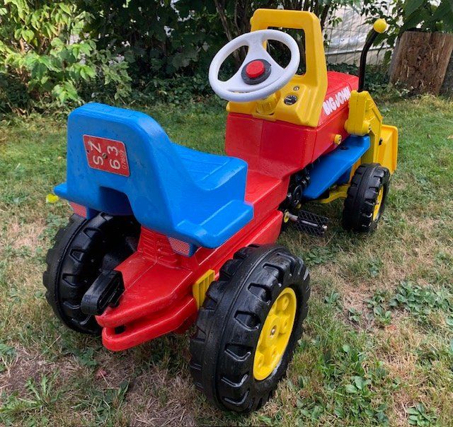 Big Fahrzeuge für Kinder: Spiel - Traktor mit Anhänger " BIG JOHN" – Gebraucht aus Gundetswil von Egro100 3