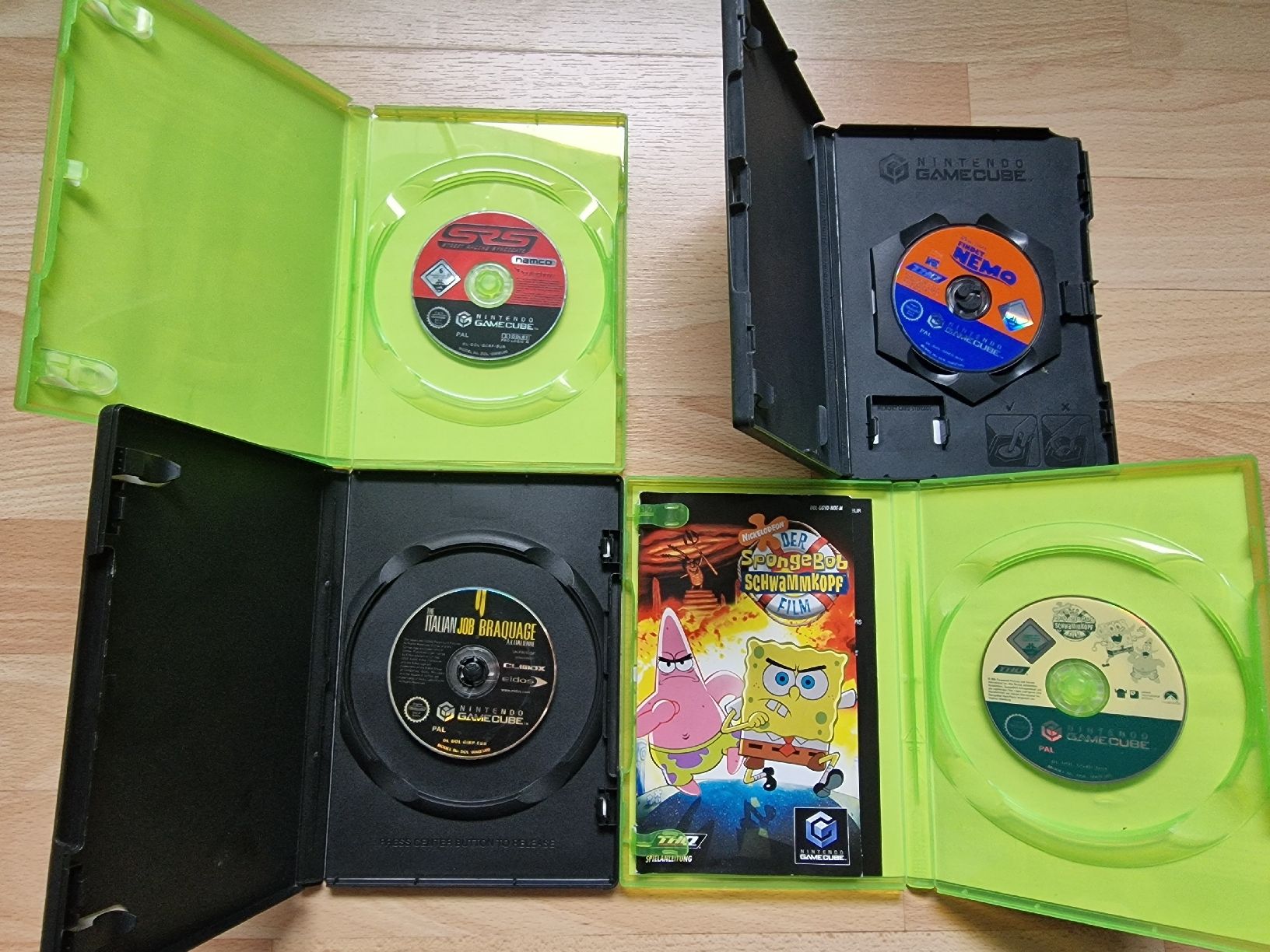 Jeux: Nintendo GameCube Spiele 4er Pack Spongebob SRF Racing Nemo – D'occasion à Fahrwangen par luk_bhw7 1
