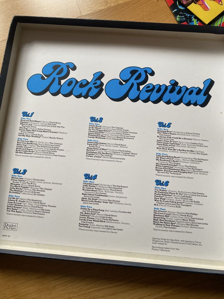 Dischi in vinile: Rock Revival 6Lp Box Set - Various LP – Usato da Zürich venduto da Graes23 2