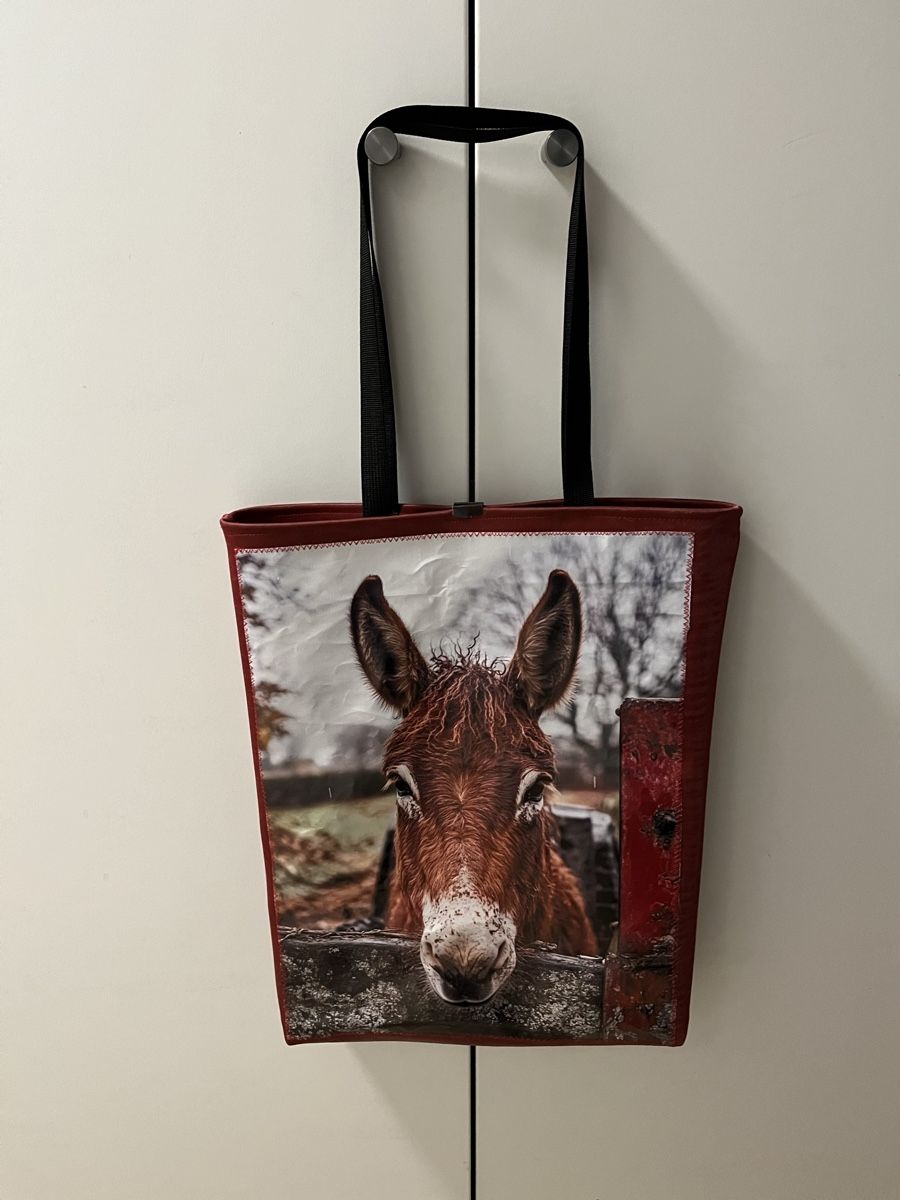 Borse: Tasche Esel aus Kunstleder – Nuovo (secondo la descrizione) da Schaffhausen venduto da grogga