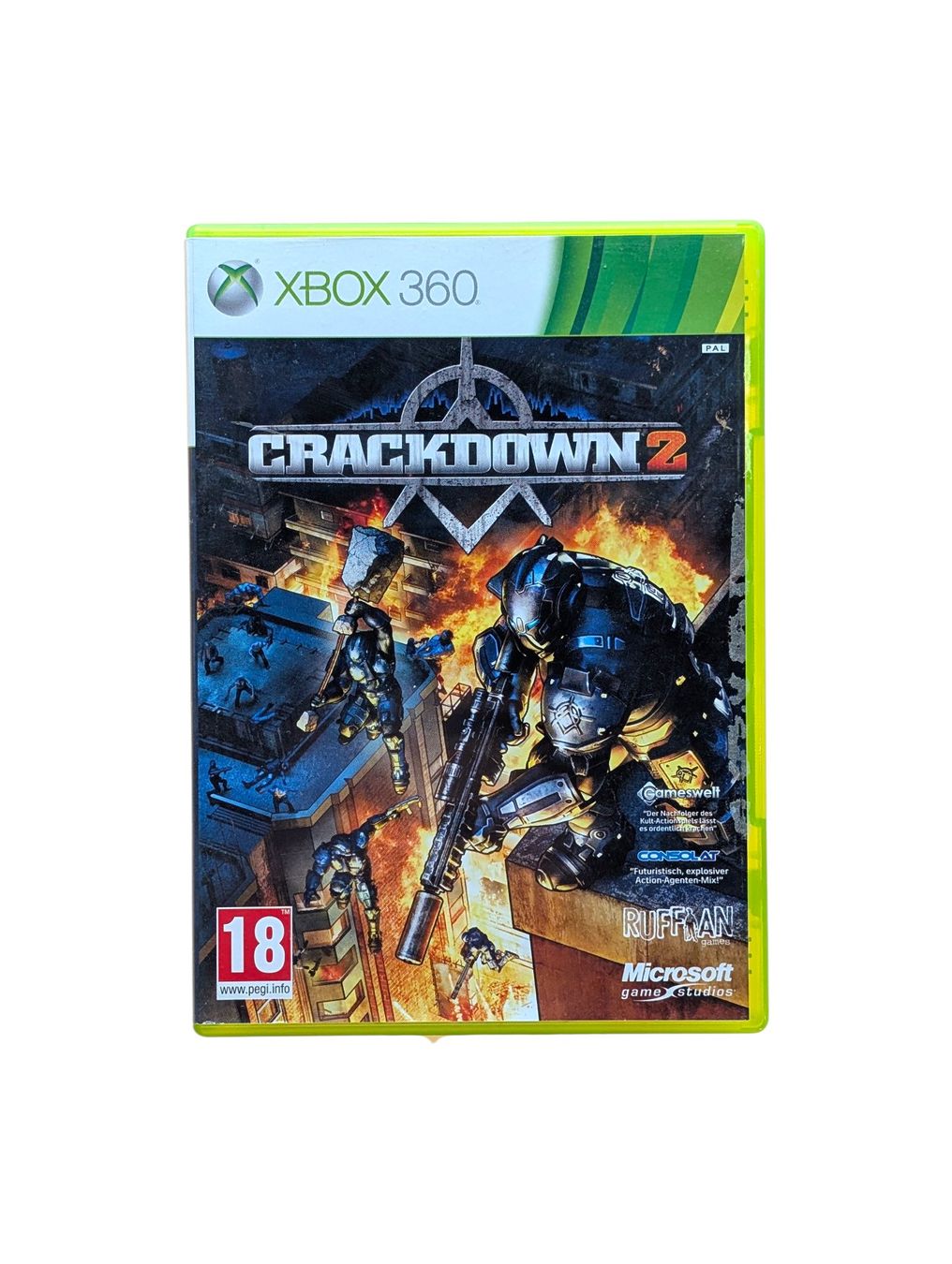 Microsoft Giochi: Crackdown 2 Xbox 360 – Usato da Domat/Ems venduto da IsseldorsShop