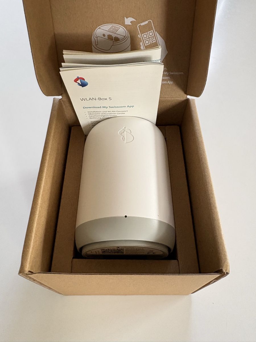 Swisscom WiFi: Swisscom WLAN-Box 5 – Nuovo (secondo la descrizione) da Oberrieden venduto da res_fvm5 1