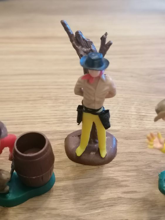 Hong Kong Plastik Figuren Cowboys - Ähnlich Timpo 4