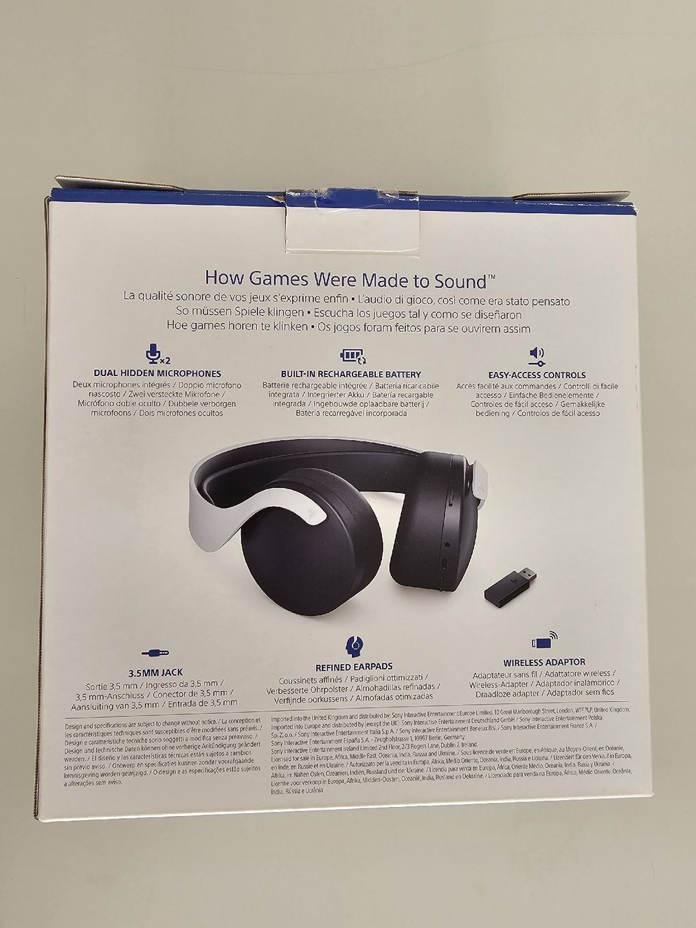 Sony Cuffie: Play Station 5 Wireless Headset – Nuovo (secondo la descrizione) da Bern venduto da oscarAC 4