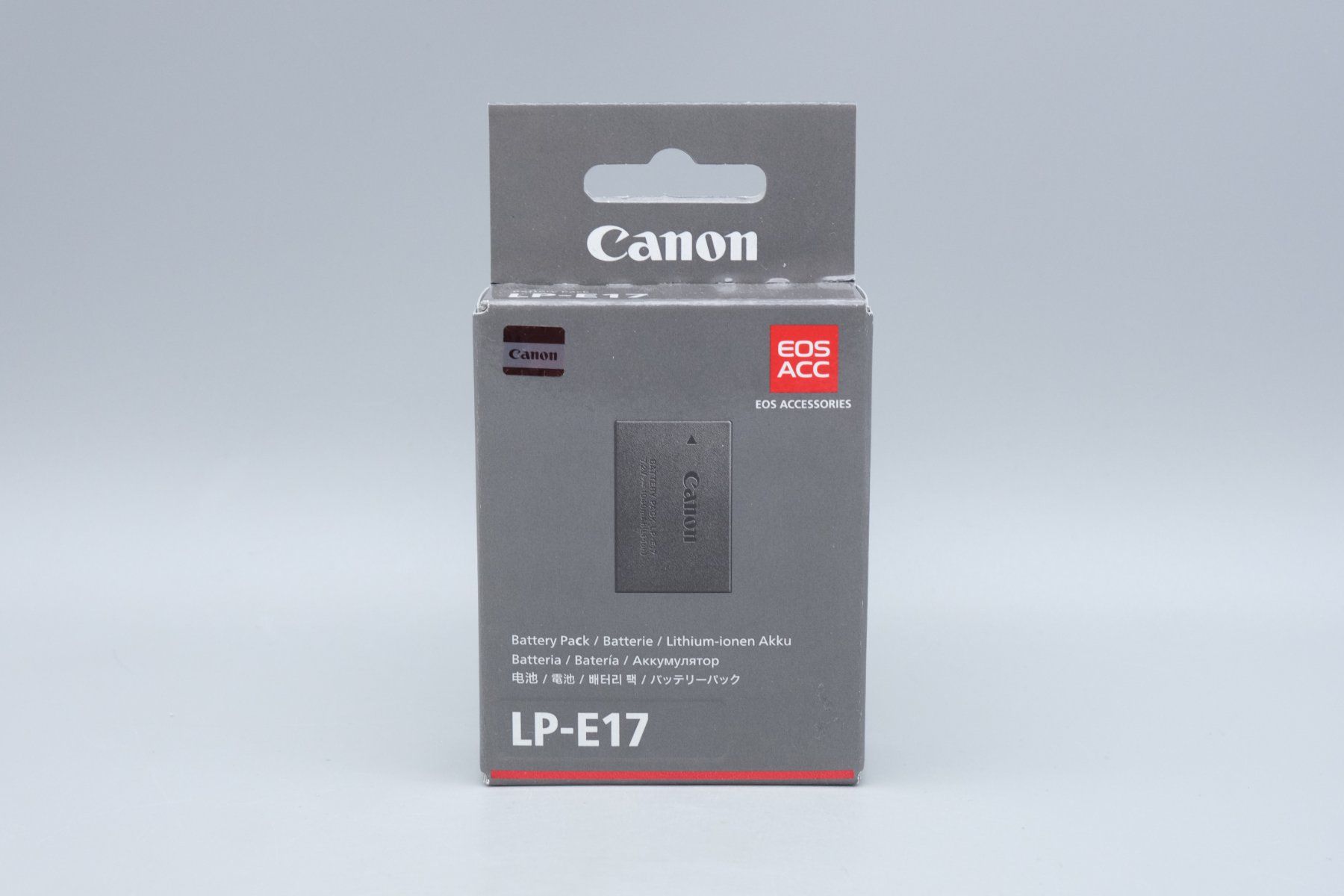 Canon Batterie: Canon LP-E17 Akku original NEU – Nuovo e nell'imballaggio originale da Ramsen venduto da Studio82