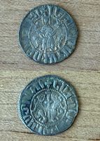 mittelalterliche Münze aus Mitteleuropa