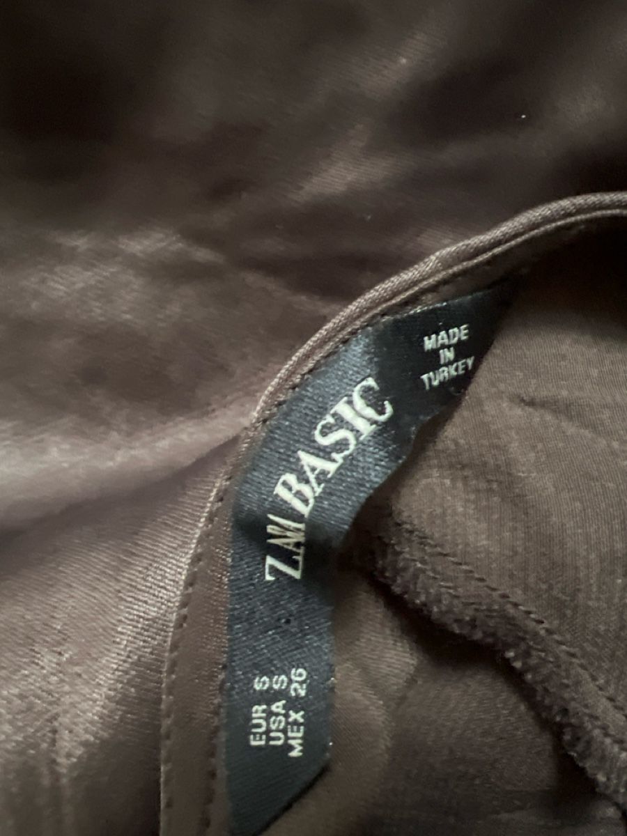 Zara Top: Neu: Zara Basic Top, braun, Grösse S – Nuovo e nell'imballaggio originale da Oensingen venduto da SchickeDame 9