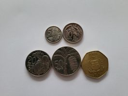 Münzen aus Samoa