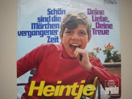 Vinyl Single Heintje - Schön sind die Märchen vergangener Ze