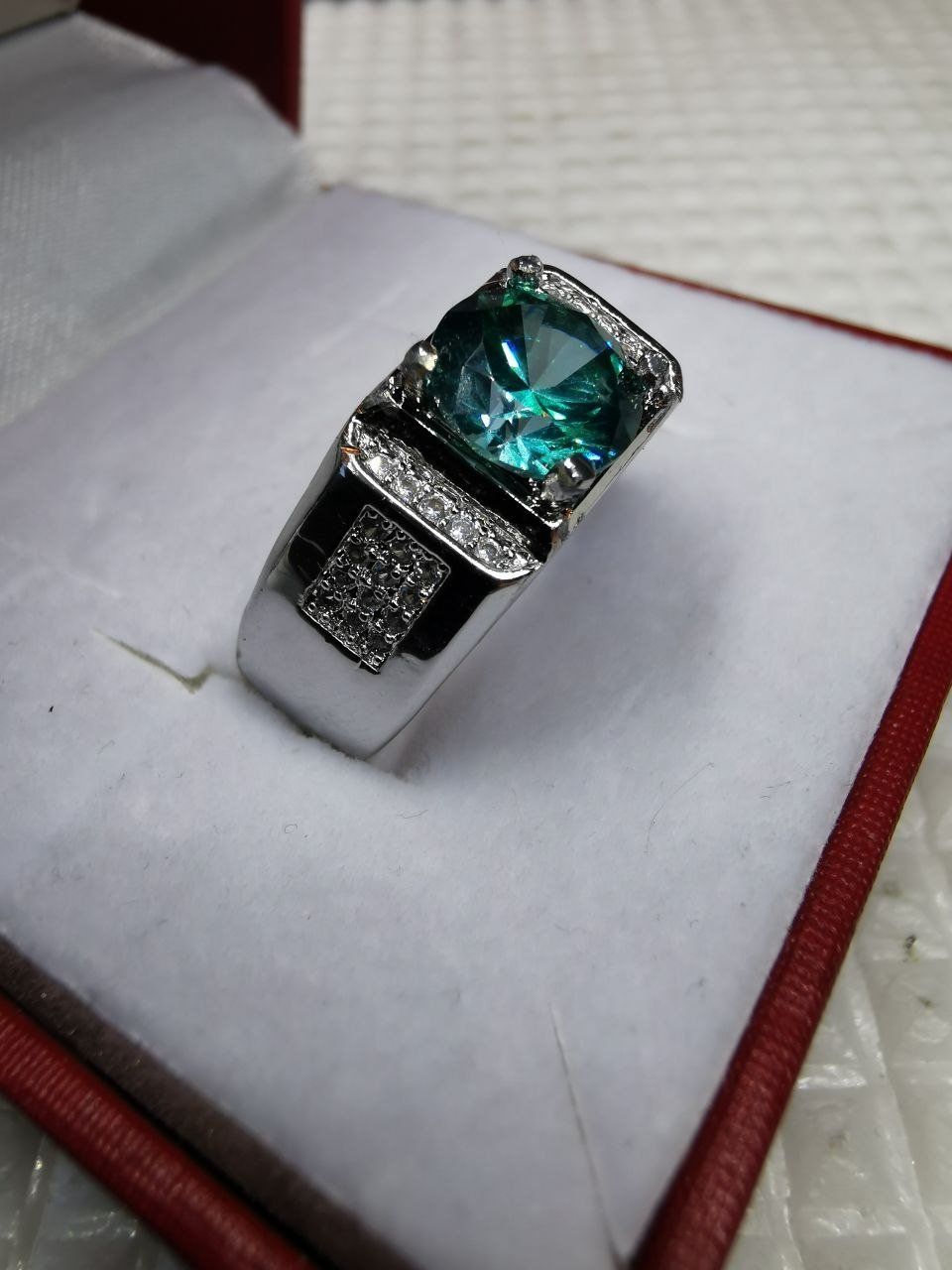 Anelli: Bague avec zircons – Nuovo e nell'imballaggio originale da Reconvilier venduto da Tsma67 8