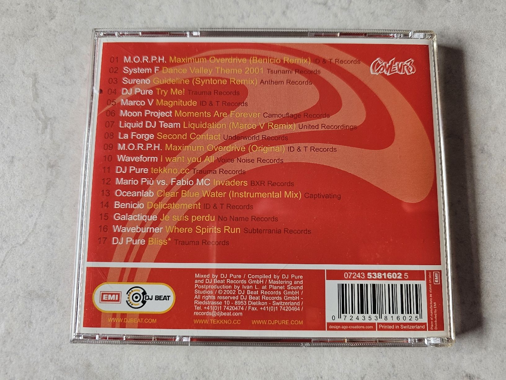 CDs: Dj Pure  -  Red – Gebraucht aus Schneisingen von backstore24 1