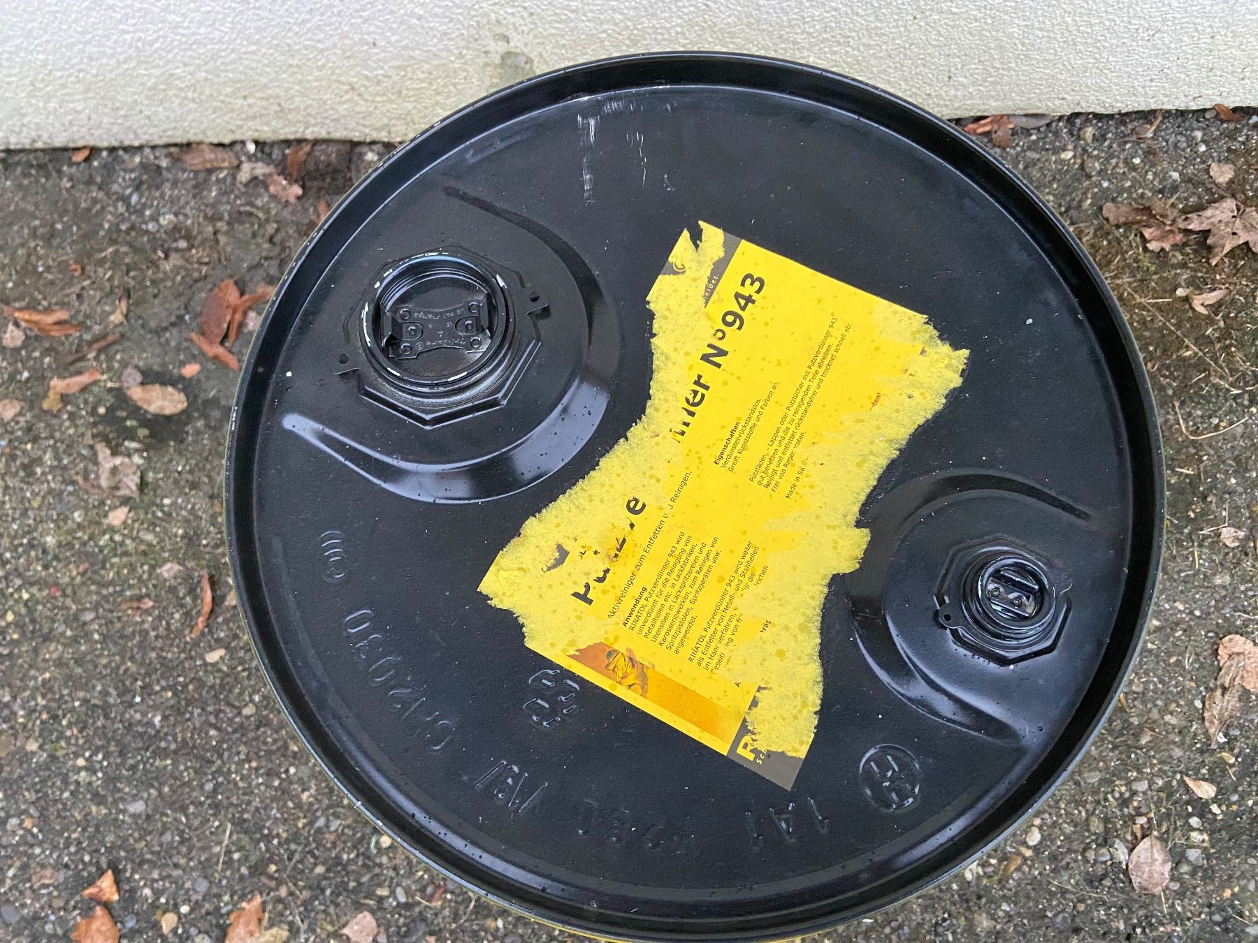 Accessori: Metallfass 60 Liter (leer) – Usato da Jonschwil venduto da Lambo5000 1