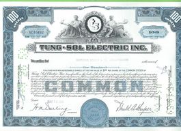 Tung-Sol Electric Inc., 1959