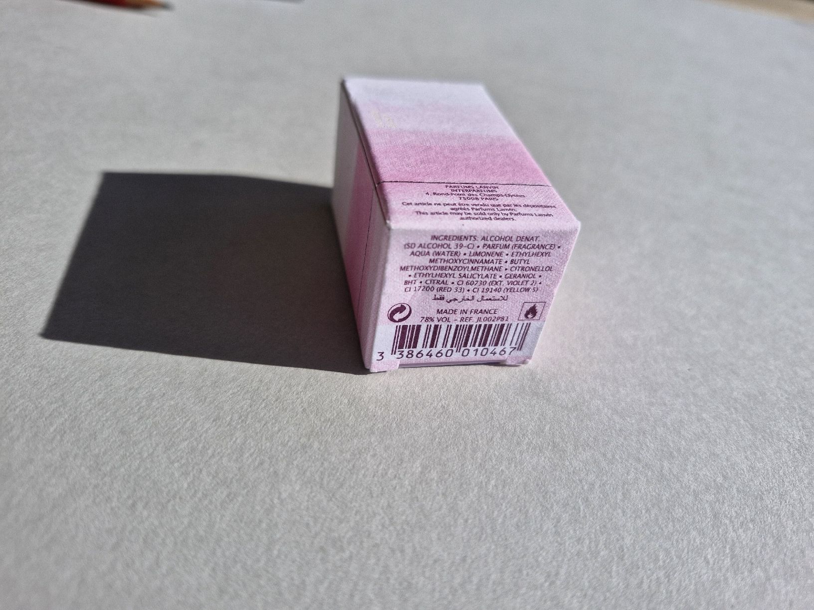 Lanvin Parfum & Eau de Toilette: LANVIN  Jeanne, Eau de parfum, 4,5 ml, Miniatur – Neu (gemäss Beschreibung) aus Zürich von Secretariat11 4