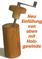 Muskatmühle aus Olivenholz