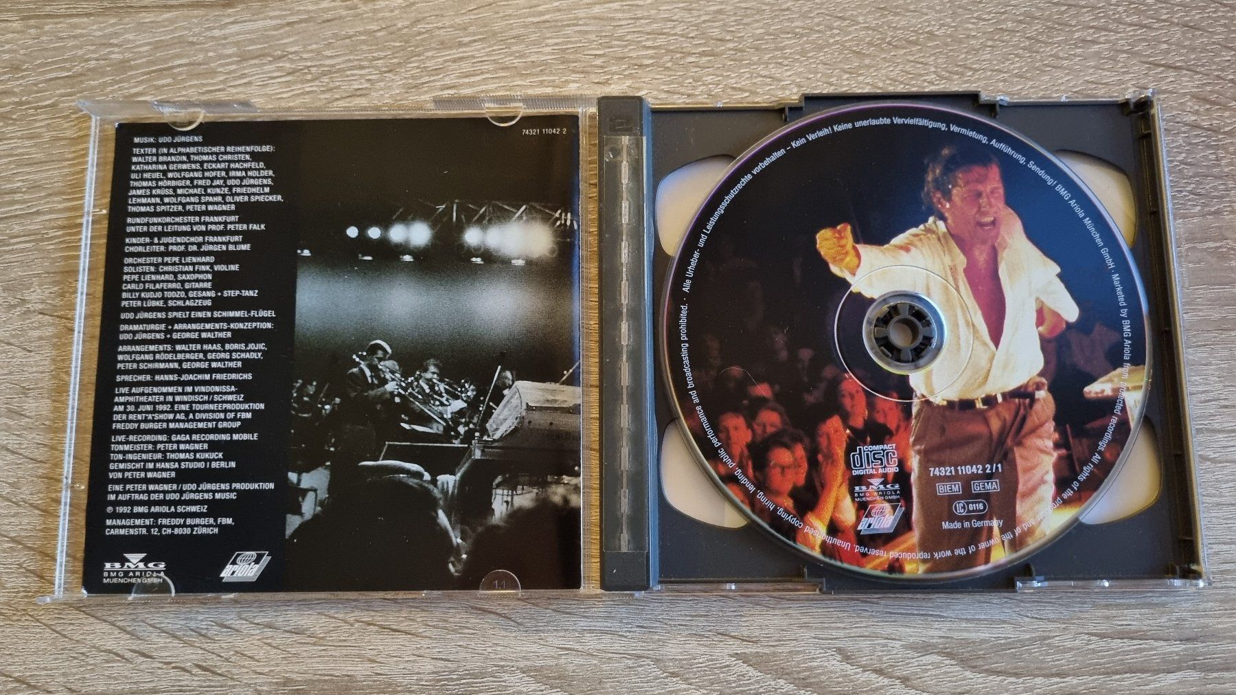 CD: Udo Jürgens - Open Air Symphony – Usato da Hagenbuch ZH venduto da lecterr55 1