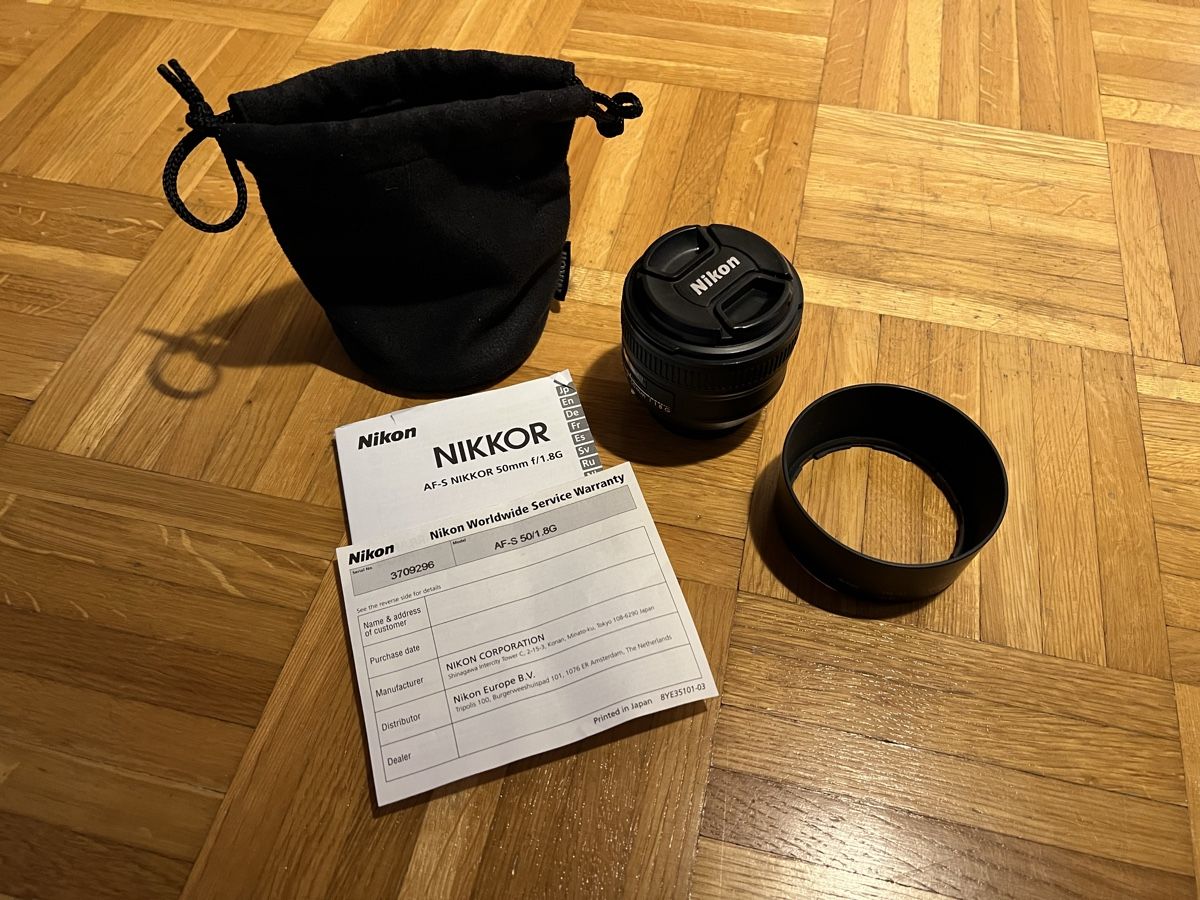Nikkor Objektive: Nikkor 50mm 1.8 – Gebraucht aus Davesco-Soragno von Essep.