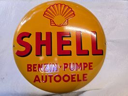 SHELL Emailleschild Original Shell Autooele