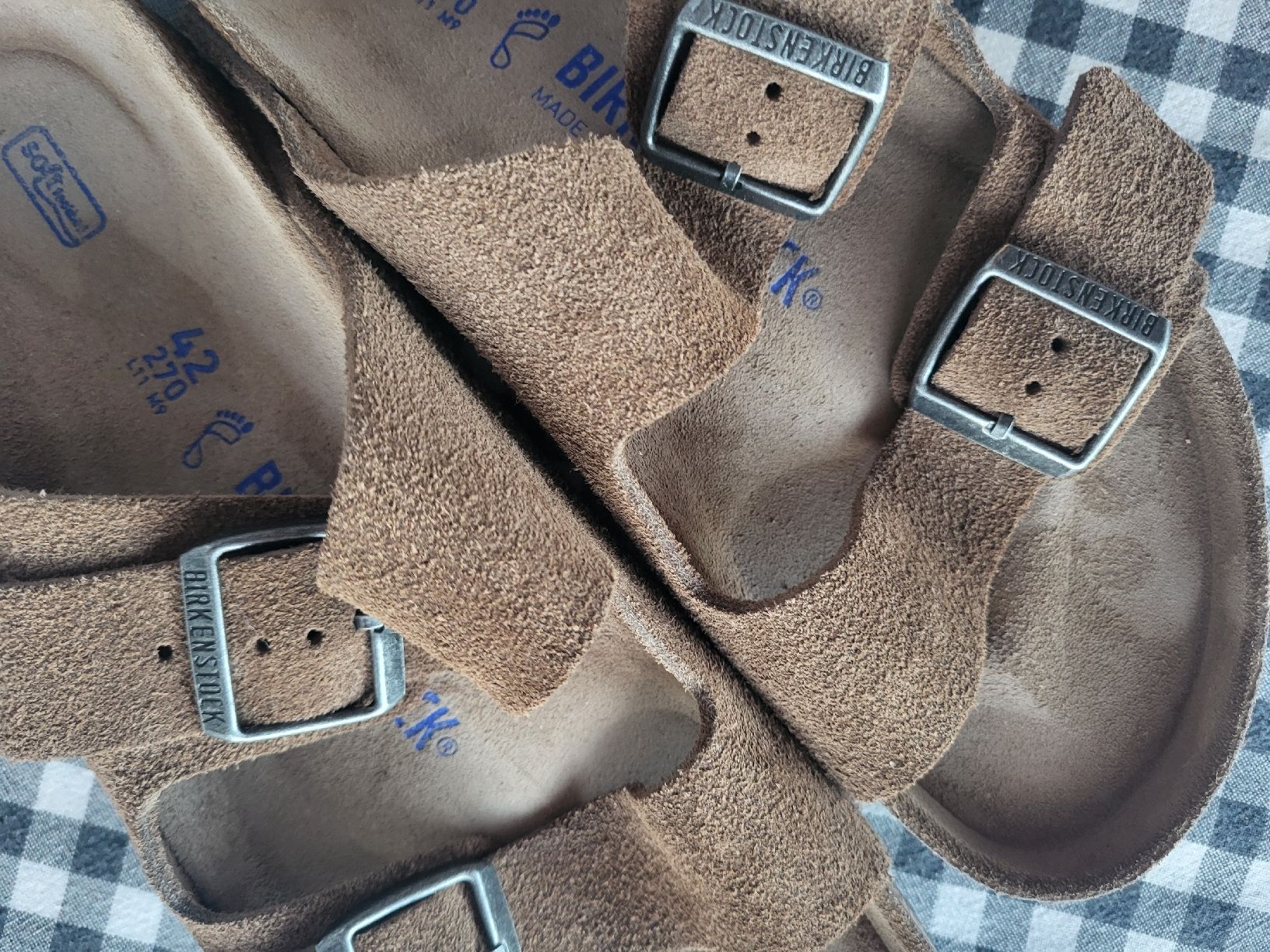 Birkenstock Scarpe da uomo: Birkenstock Herren Wildleder – Nuovo (secondo la descrizione) da Münchenbuchsee venduto da muengguleo 2