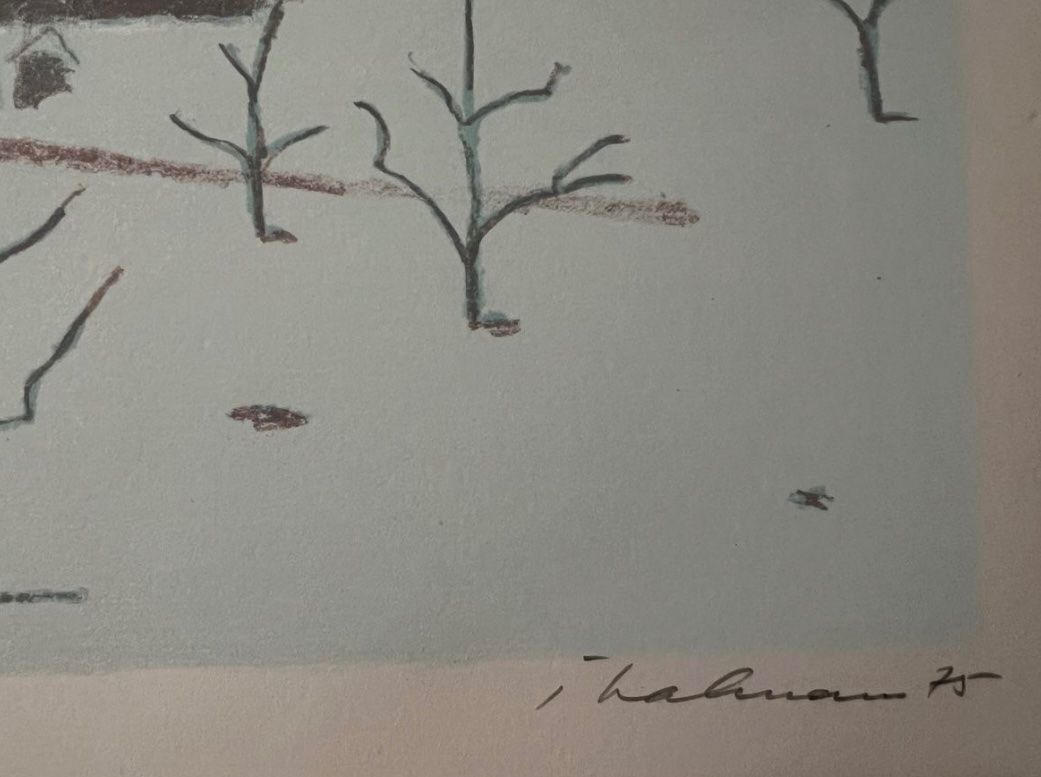 Grafica & Litografie: Peter Thalmann, handsigniert, nummeriert – Usato da Rain venduto da Pic-Ass 2