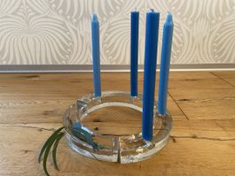 Kerzenhalter 4er Set Glasi Hergiswil