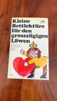 Kleine Bettlektüre für Löwen!