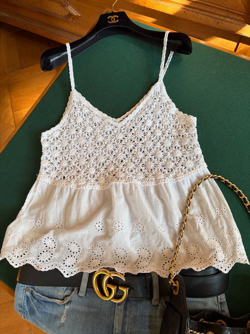 Top: SUMMER TOP 100% Baumwolle Gr.: S/M 36/38DE – Usato da Interlaken venduto da Bona55 4