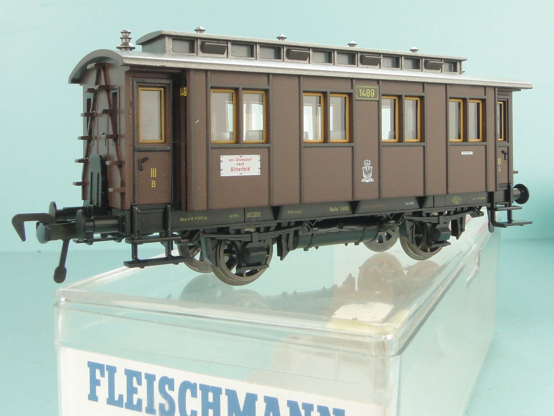 Fleischmann Modellini di ferrovie: Fleischmann 5822 KPEV 3 Klasse – Usato da Bülach venduto da cann11
