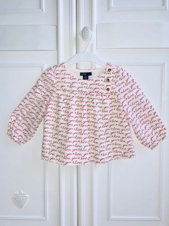 Baby Gap buttoned blouse 12-18 months NEW