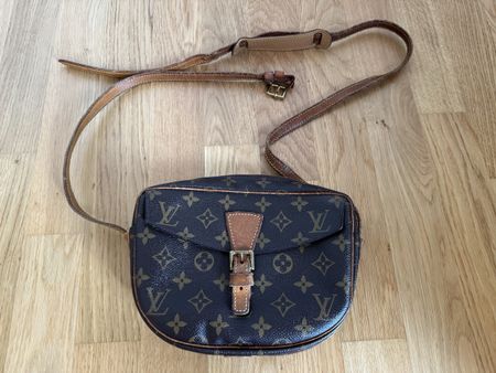Vintage Louis Vuitton Tasche Monogram Canvas, Riemen gerisse