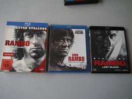 RAMBO 1 - 5 - uncut - alle RAMBO filme