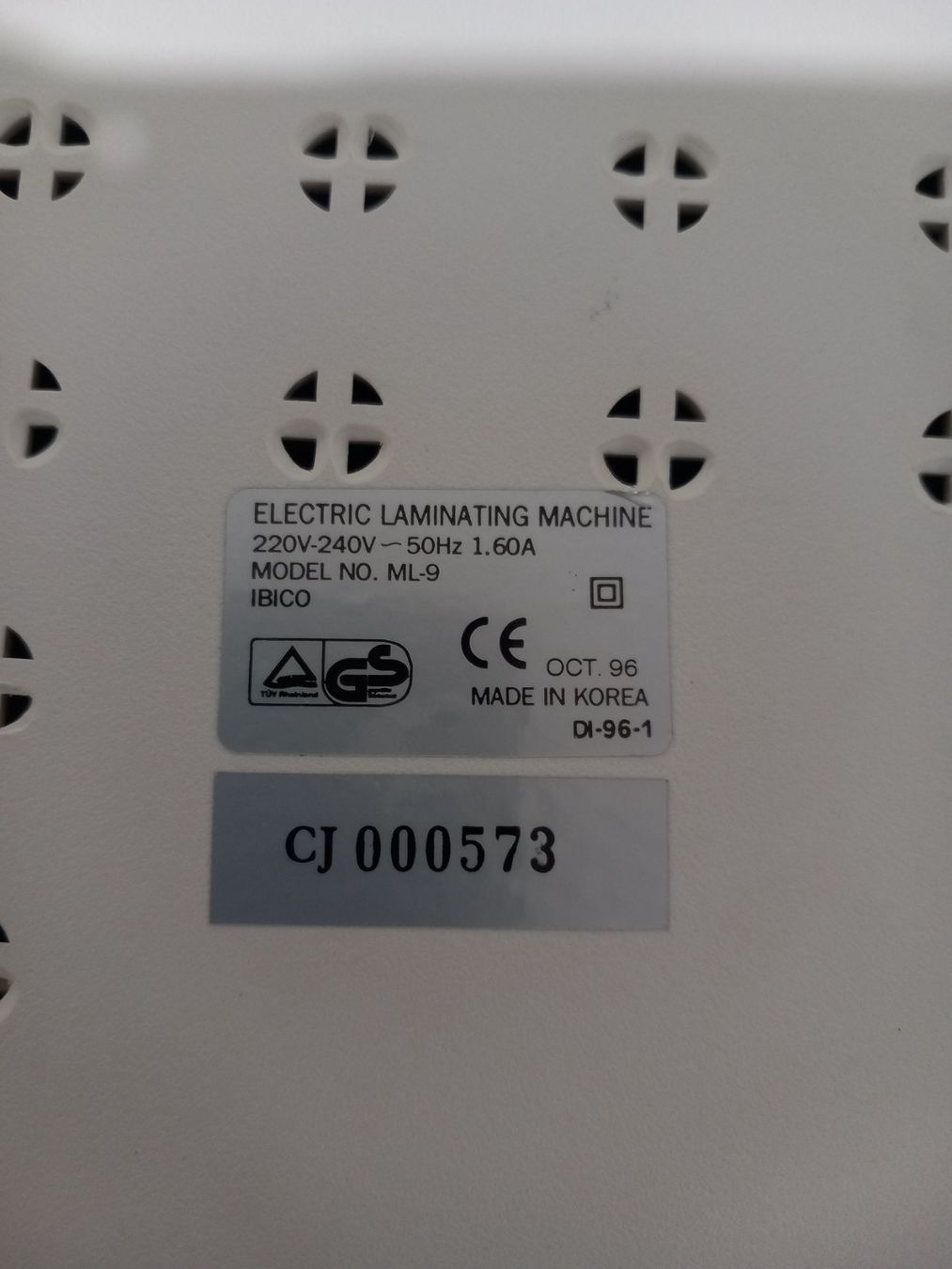 Macchine laminatrici: Laminiergerät / Ibico Laminator ML-9 – Usato da Rheinau venduto da profitronic.shop 6