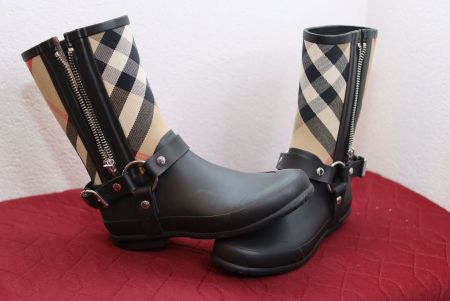 Burberry Stiefel kariert (Gr 35)