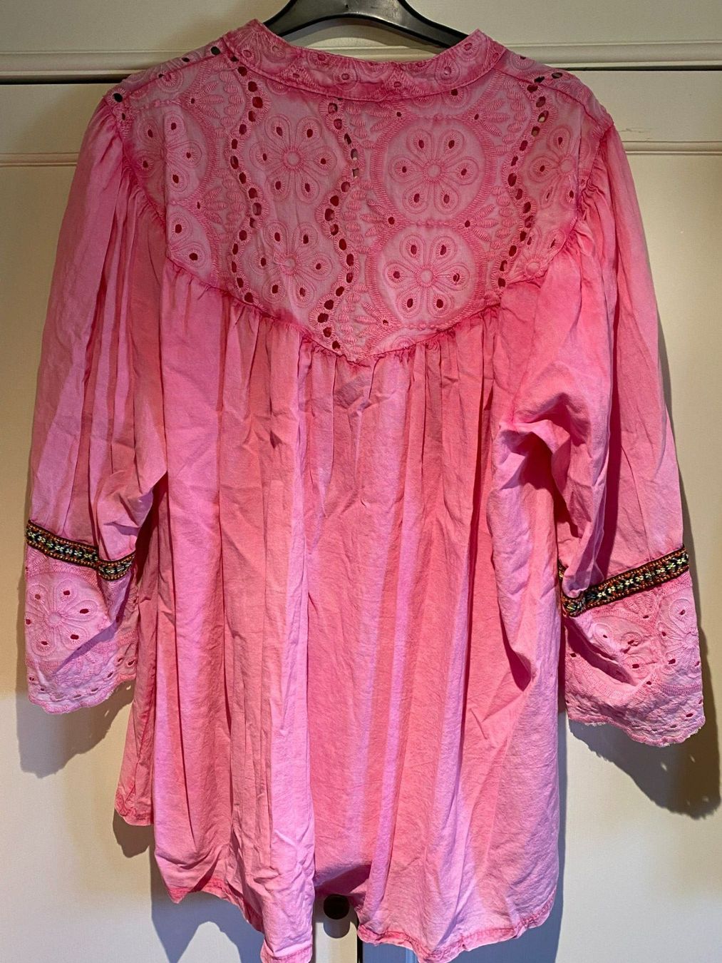 Camicette: DAMEN BLUSE PINK-MUSSELINSTOFF – Nuovo e nell'imballaggio originale da Meienried venduto da ManuelaBoutique 7