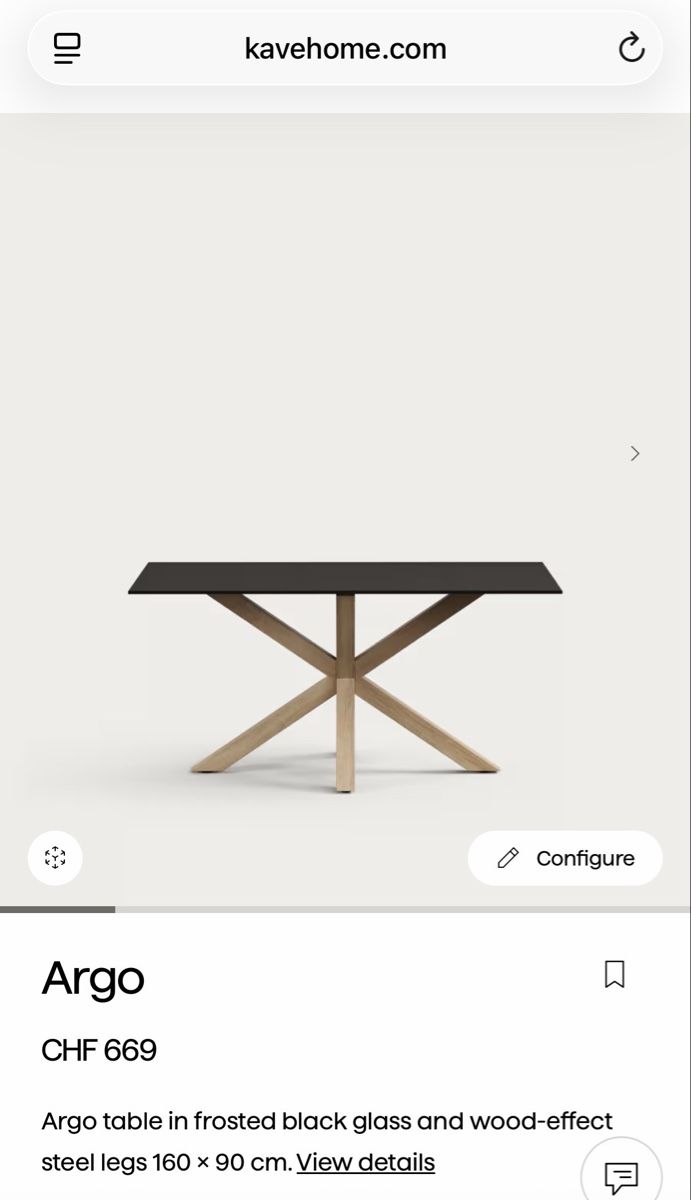 Tables: Kave Home Dining Table – D'occasion à Baar par fan_27lj