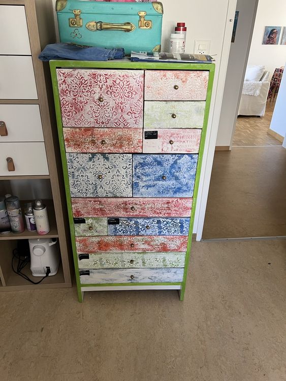 Shabby Chic Kommode Vintage Look Upcycling | Kaufen auf Ricardo