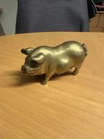 Antikes Messingschwein, Glücksschwein - Sammlerstück!