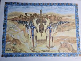 IREL - Lithographie - biblische Szene - signiert