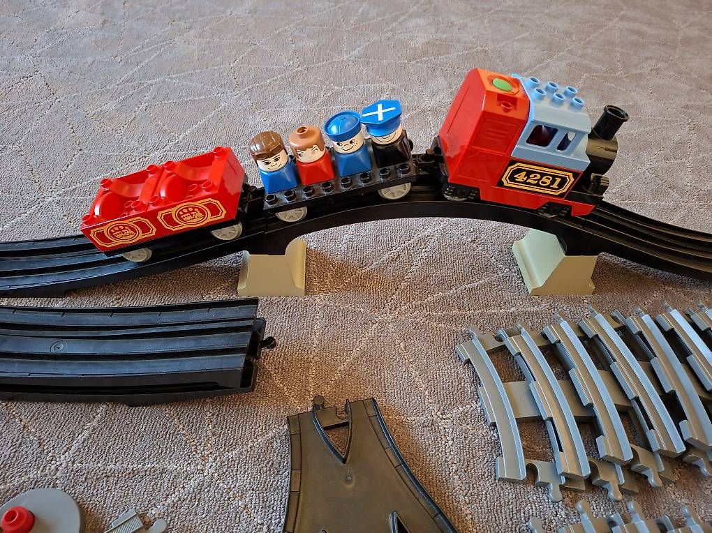 Lego Giocattoli: Duplo Eisenbahn Set Lego – Usato da Eggersriet venduto da Feldrose4 3