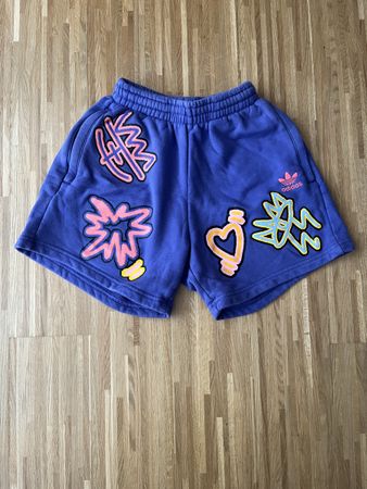 Adidas Shorts - bunt - Streetwear - Gr. XS/XXS