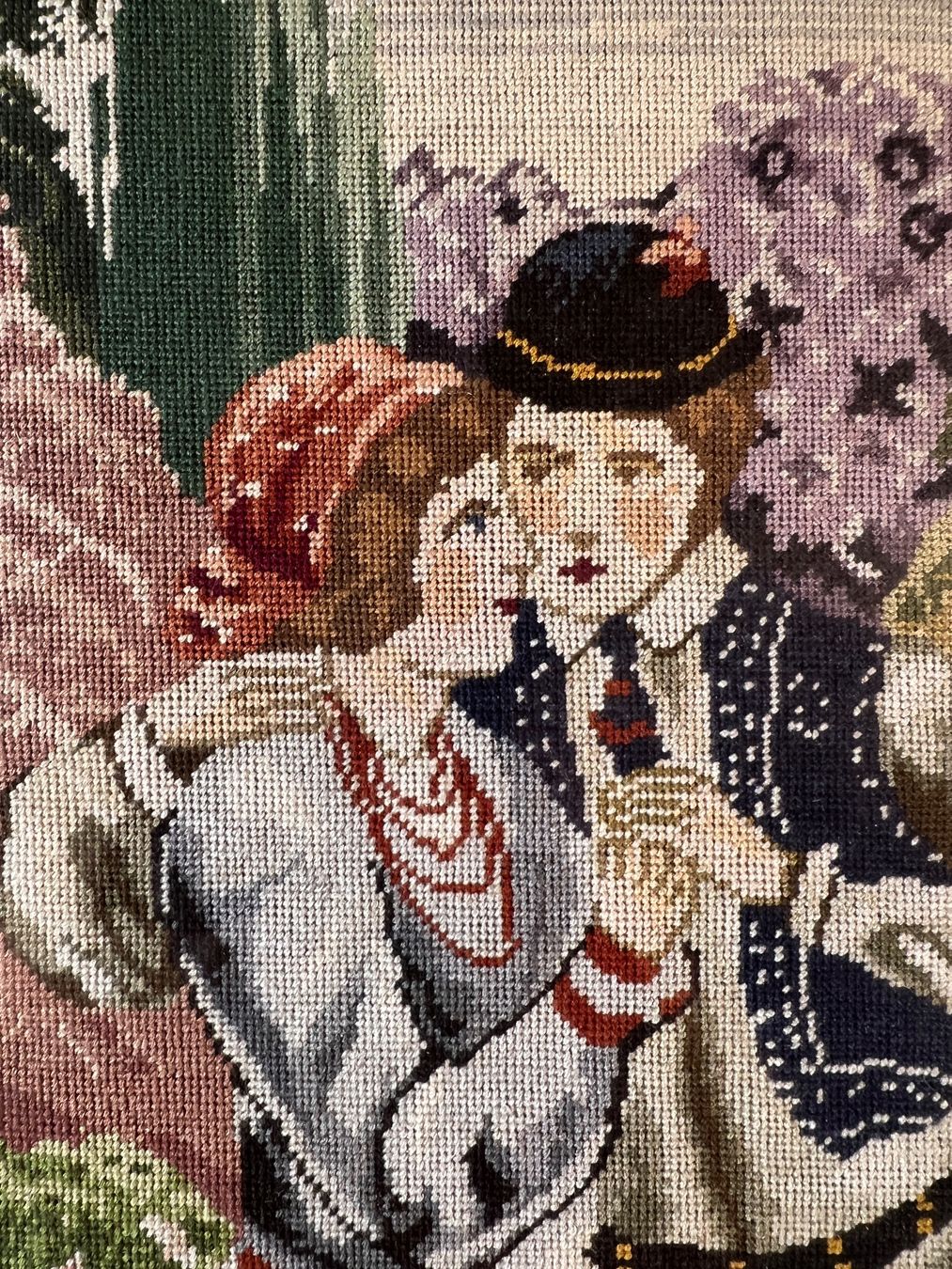 Dipinti: Gobelin mit kostbarem Rahmen – Usato da Riva San Vitale venduto da AM25 7