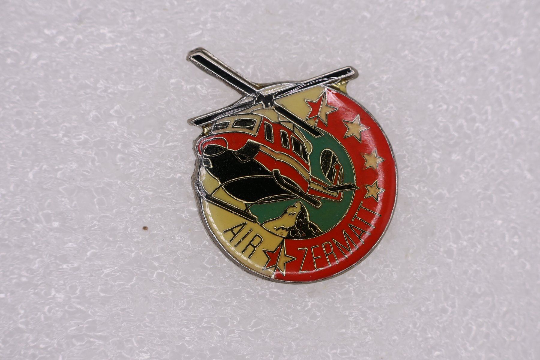 Placchette & Badge: AIR  ZERMATT  Helikopter – Usato da Winterthur venduto da Sammleroase