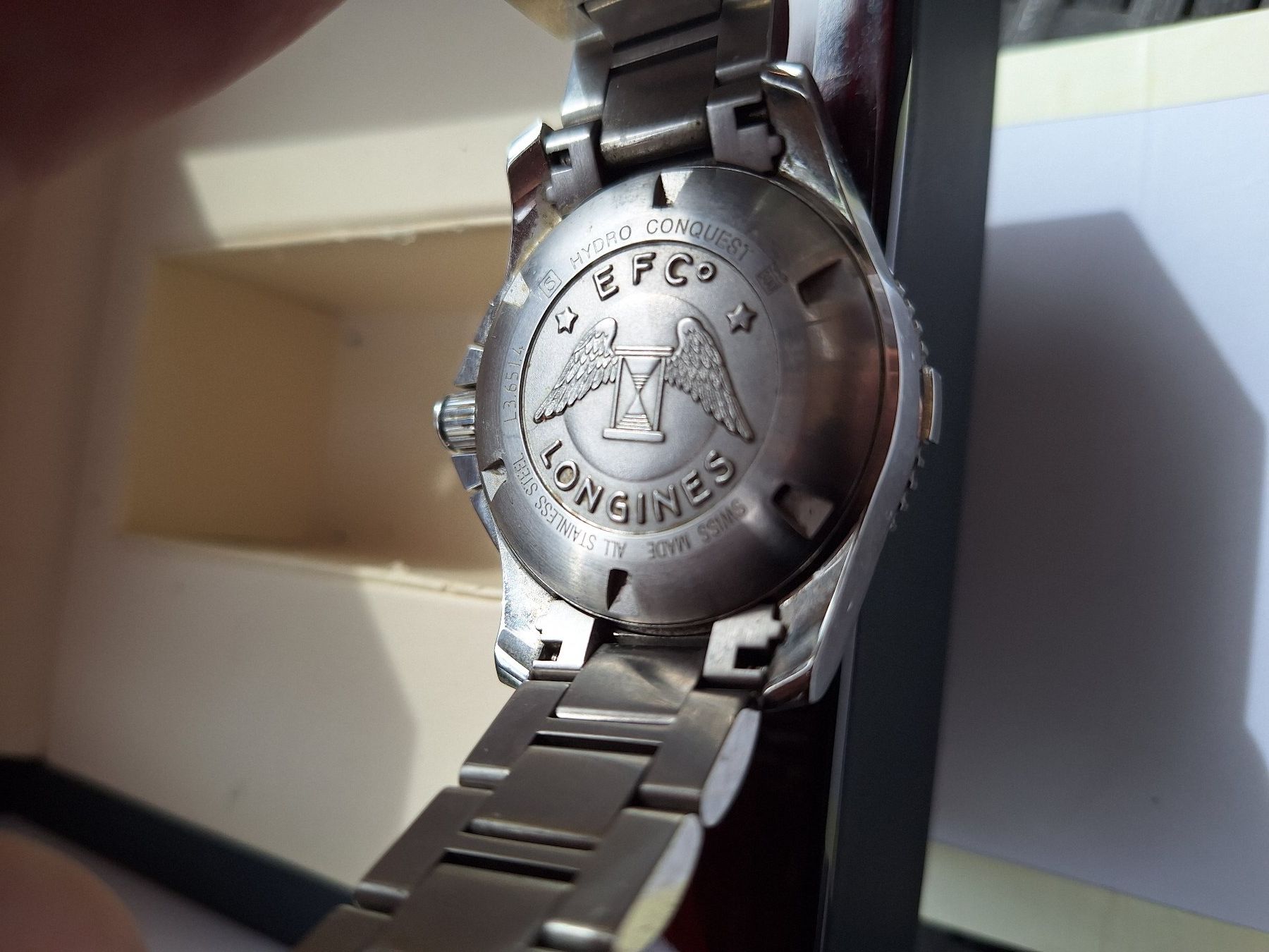 Longines Uhren: Longines Hydroconquest Chronograph – Gebraucht aus basel von Sinamaica64 2