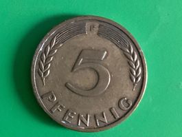 5 Pfennig 1949 F Bank Deutscher Länder