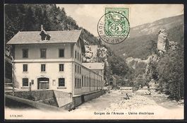 AK Gorges de l'Areuse, Usine électrique