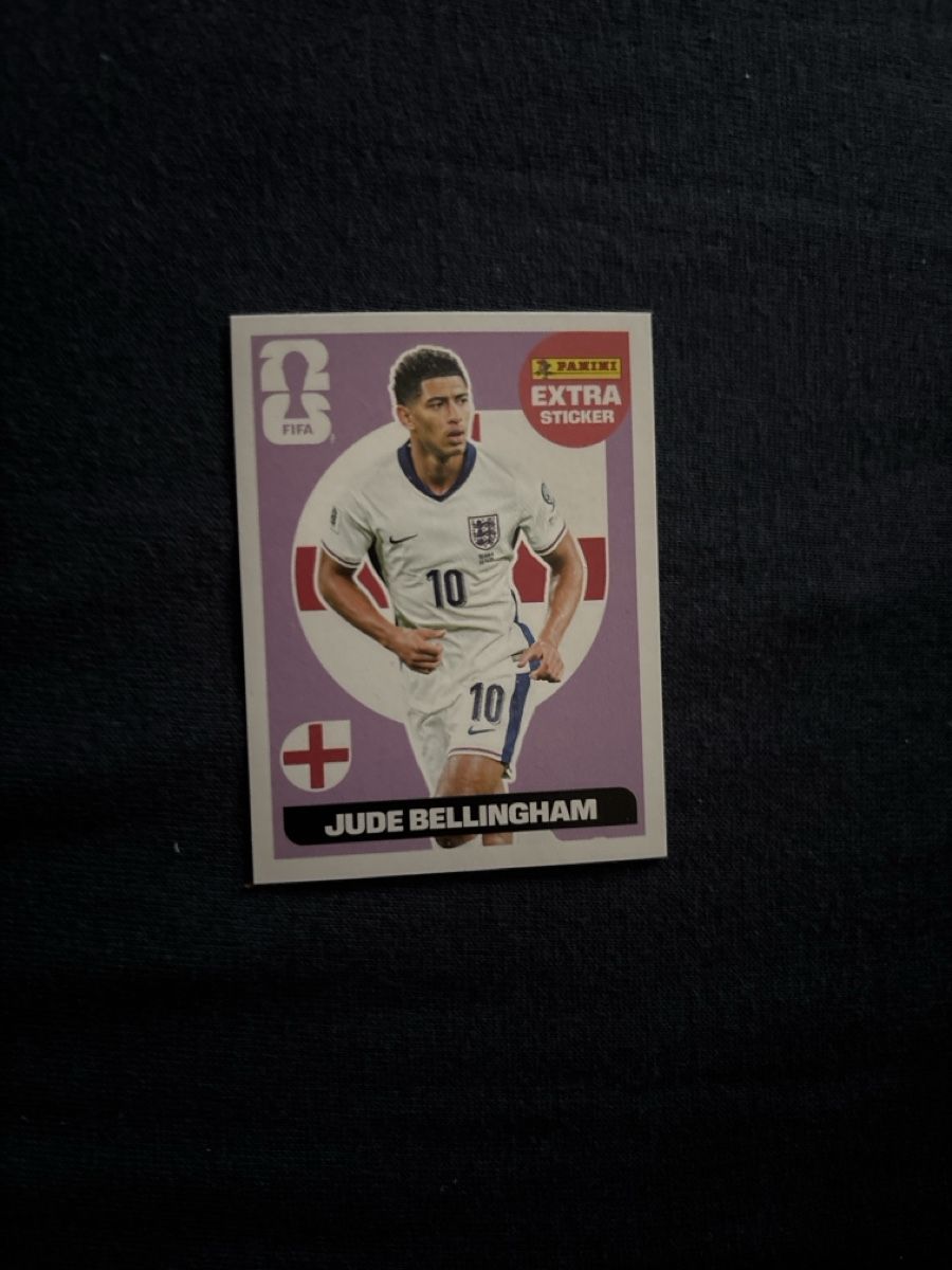 Panini Carte collezionabili: Jude Bellingham extra Sticker Regular Edition – Nuovo e nell'imballaggio originale da Zürich venduto da tim_6zmb