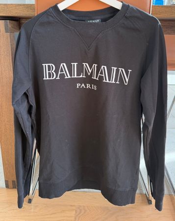Sweat-shirt Balmain Paris noir taille M neuf