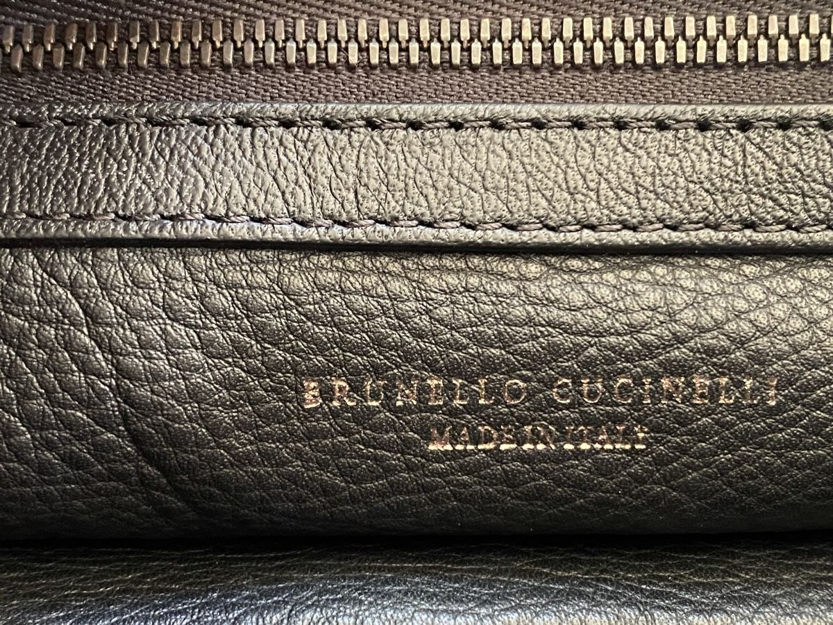 Brunello Cucinelli Borse da donna: Brunello Cucinelli Tasche aus Bast und Leder neuwertig – Usato da Dittingen venduto da ert_nyv5 6